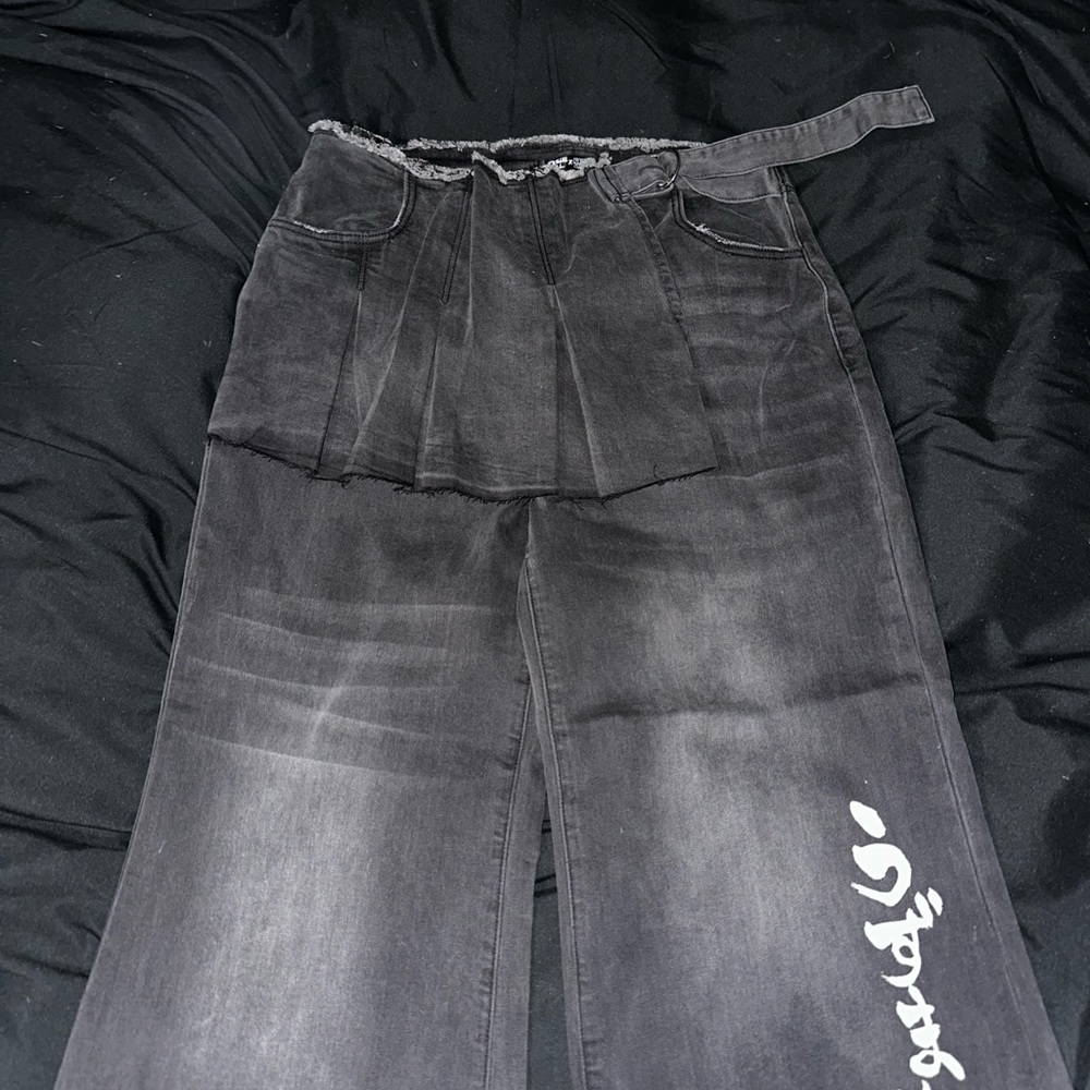 Dolls Kill Naruto skirt pants